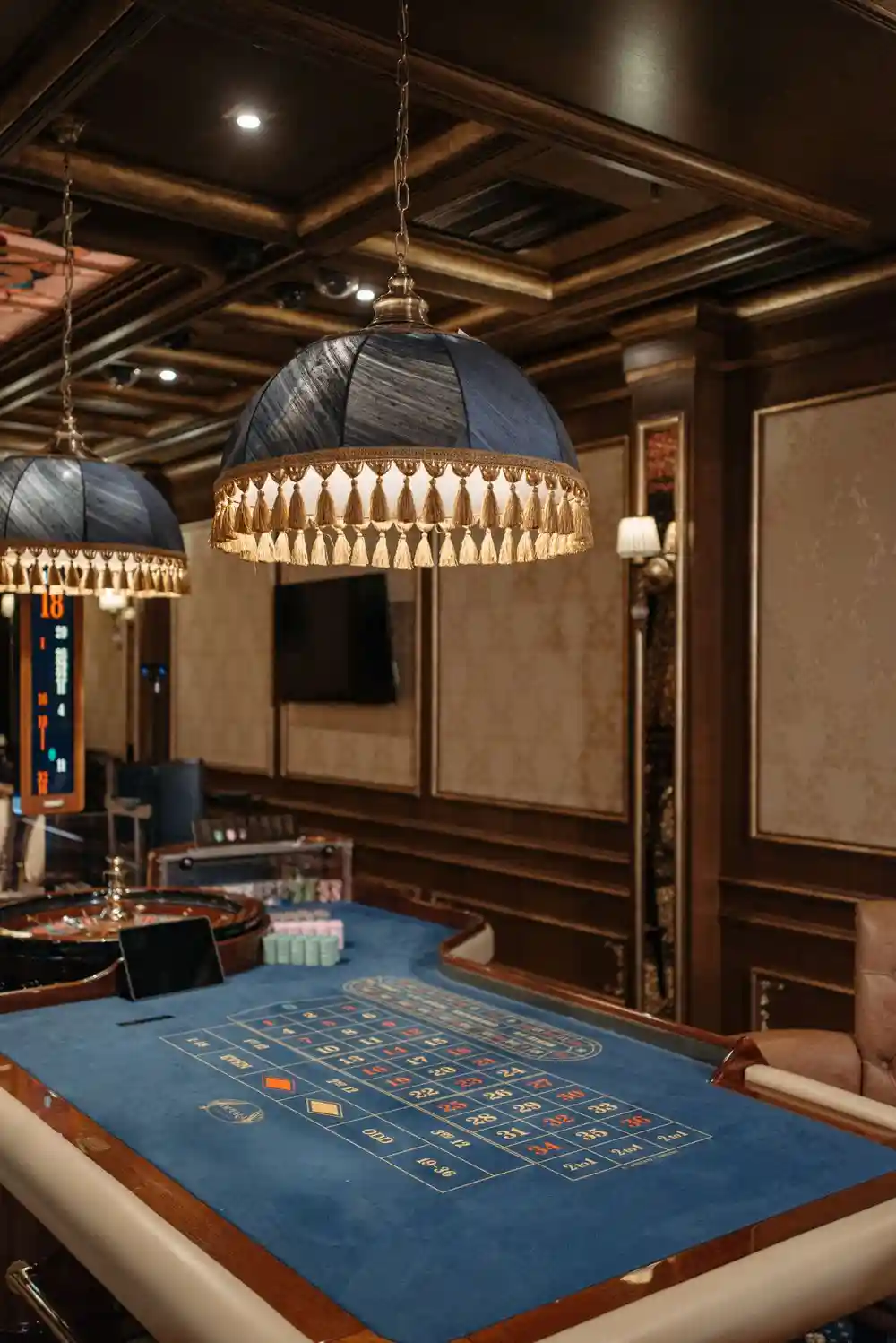 Intérieur luxueux du casino Solanegrandresort